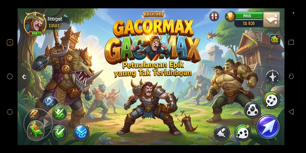 Gameplay seru dan menantang di GACORMAX dengan grafik menawan.