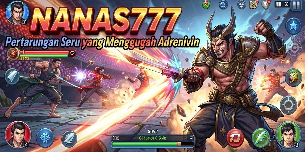 Gameplay mendebarkan di NANAS777 dengan pertarungan seru dan karakter unik.